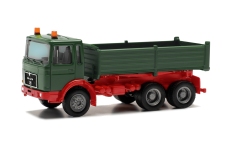 Herpa 314985-002 - H0 - MAN F8 Kipp-LKW - grün/rot